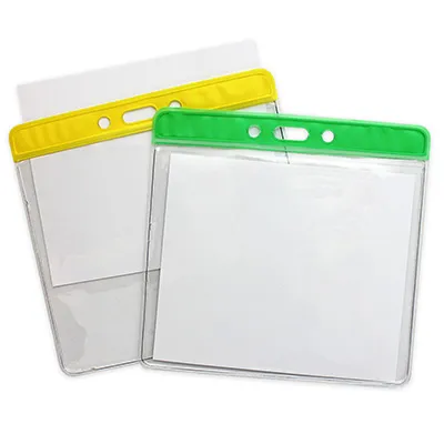 Porte-Badge Semi-Rigide Dépoli avec Éjection Rapide - 1 Carte