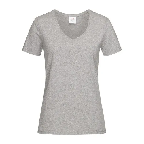 T-shirt V femme