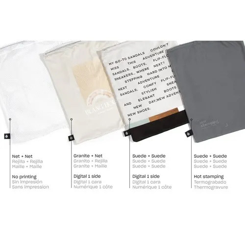 Sacs zéro déchet en tissu maille