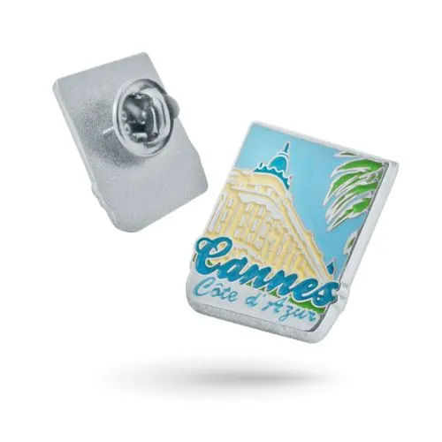 Pin's aluminium imprimé