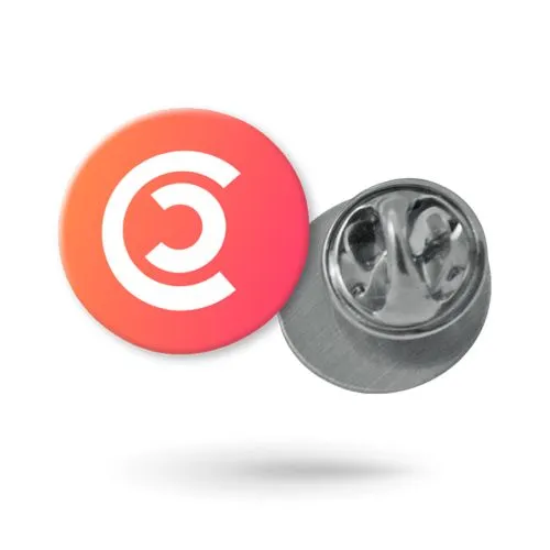 Pin's aluminium imprimé