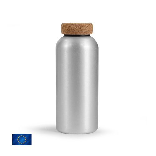 Gourde Aluminium 600ml Bouchon Liège - Fabrication Européenne