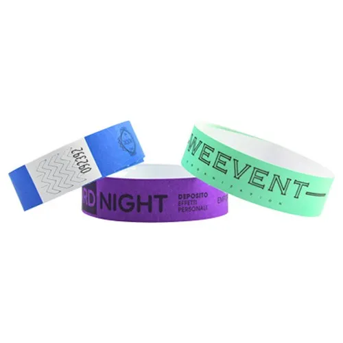 Bracelets vinyle 19mm personnalisés quadri - Fermeture inviolable