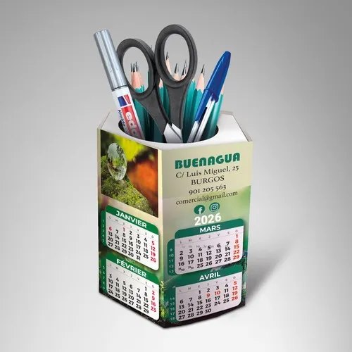 Tasse calendrier de table