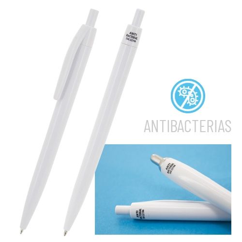 Stylo Bille Antibactérien Personnalisable - Protection & Communication