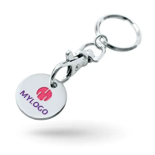 Porte-clés jeton ABS personnalisé