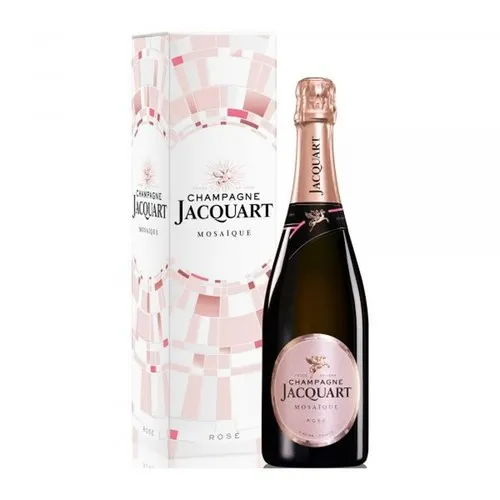 Champagne Jacquart Cuvée Rosé Mosaïque sous étui