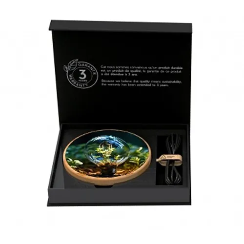 chargeur 15W éco FSC® 100% Bambou