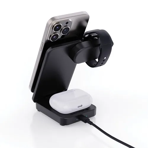 Chargeur 3 en1 en plastique RCS Urban Vitamin Arcadia