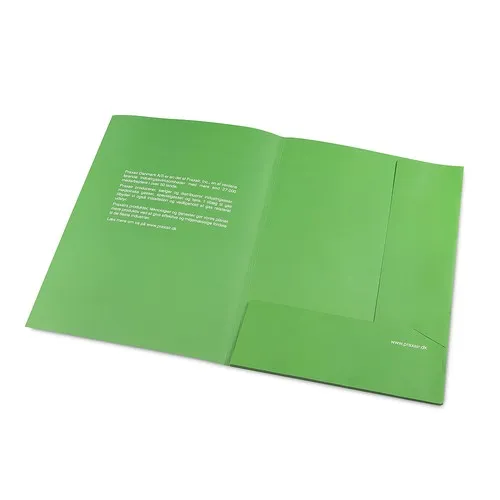 Chemise personnalisable A4 – couverture souple ou rigide avec fermeture élastique optionnelle