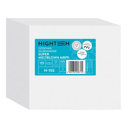 Chiffon de nettoyage non tissé Super MELTBLOWN H-155 (carton de 100 feuilles)