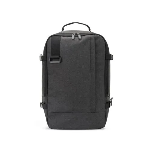 CIES. Sac à dos conçu pour répondre aux dimensions exigées par les compagnies aériennes en polyester recyclé haute densité 600D