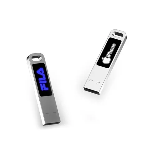 Clé USB avec logo LED lumineux