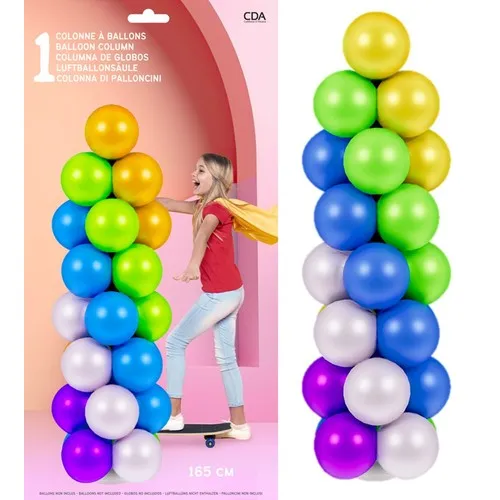 Colonne pour 65 ballons 165 cm avec lest water bag