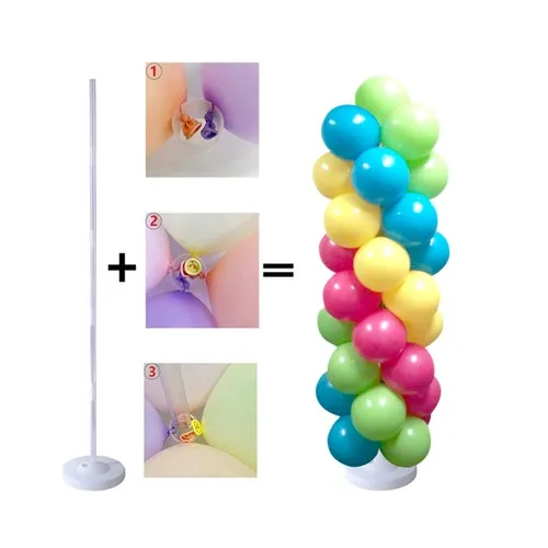 Colonne pour 65 ballons 165 cm avec lest water bag
