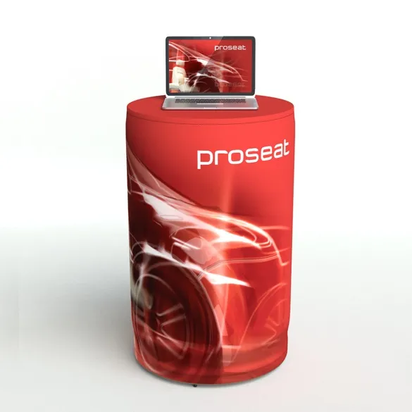 Comptoirs publicitaires pliables et gonflables pour événements