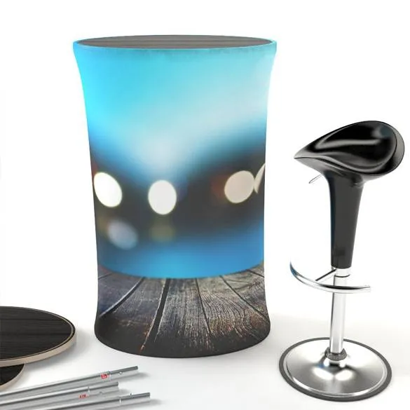 Comptoirs publicitaires pliables et gonflables pour événements