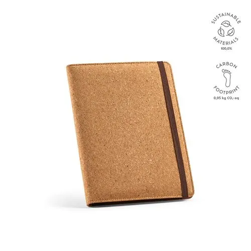 Conférencier Kafka A5 liège, bloc 64p, Fermé par élastique