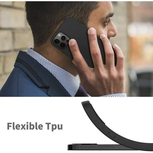 Coque de protection ultra fine noire pour iPhone 17