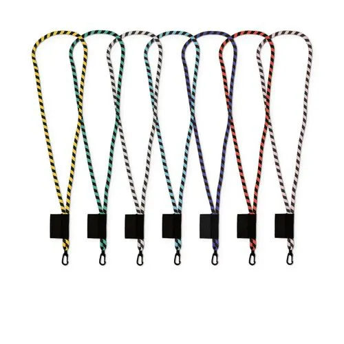 CORDON TOUR DE COU / LANAYRD TUBULAIRE TISSEE 2 COULEURS