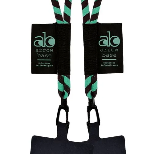 CORDON TOUR DE COU/LANAYRD TUBULAIRE TISSEE PORTE TELEPHONE