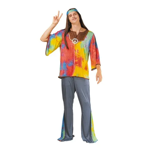 COSTUME HIPPIE MULTICOLOR