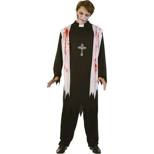 COSTUME PRETRE ZOMBIE