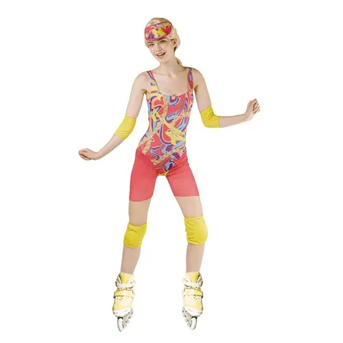 COSTUME ROLLER GIRL 80s