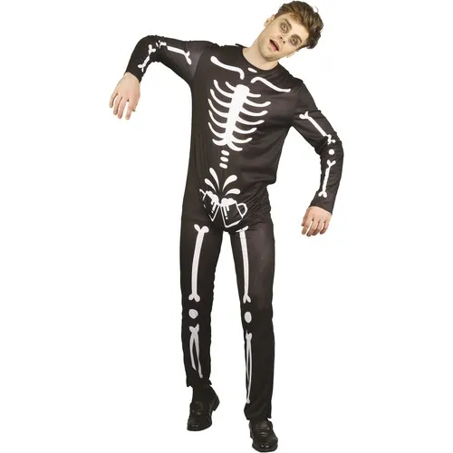 COSTUME SQUELETTE DE LA MORT HOMME