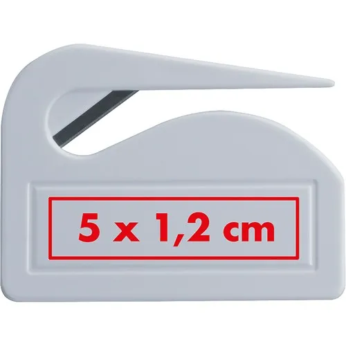 Coupe-papiers en plastique UBALDO