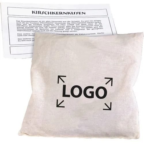 Coussin aux Noyaux de Cerises en pochette PE
