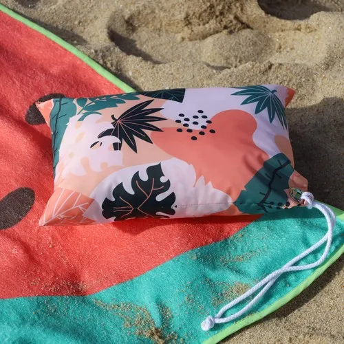 COUSSIN DE PLAGE IMPERMÉABLE PERSONNALISABLE
