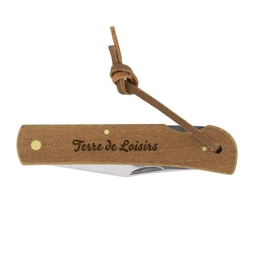 COUTEAU BOIS CRAN D'ARRET