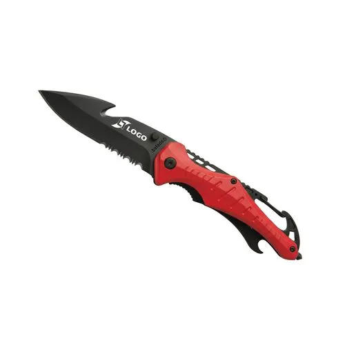 Couteau de sécurité 'Emergency', rouge