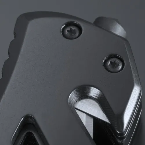 COUTEAU D'URGENCE EN ACIER REVÊTU DE TITANE OPTIMA