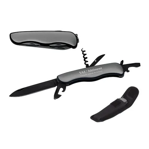 COUTEAU MULTIFONCTIONS LAME NOIRE