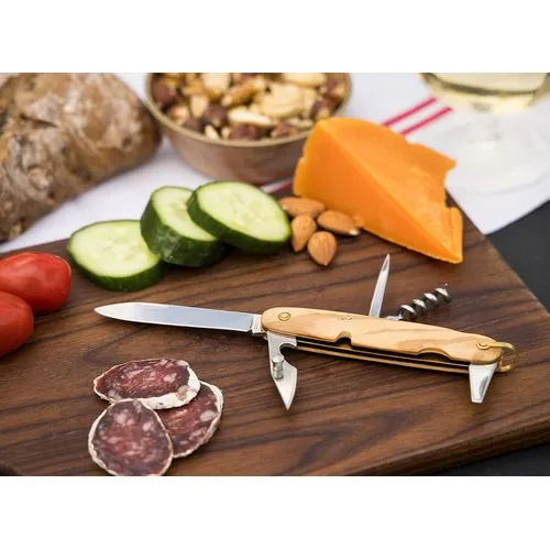 Couteau multifonctions 'Volga', olivier