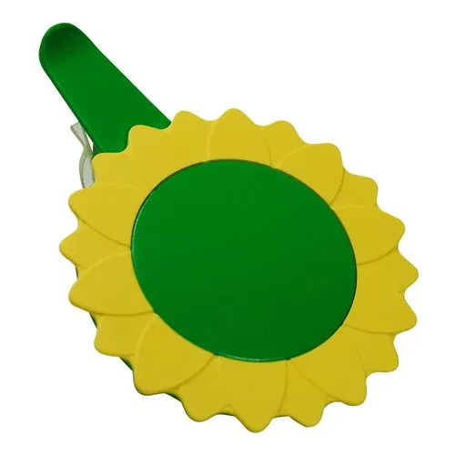 Couvercle pour verre avec clip Sunflower