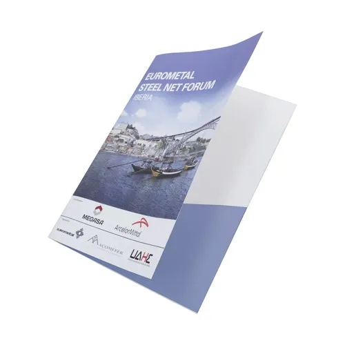 COUVERTURE DE DOSSIER A4 À RABAT PERSONNALISABLE