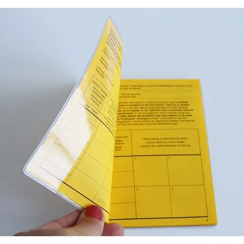 Couverture de protection pour les passeports de vaccination