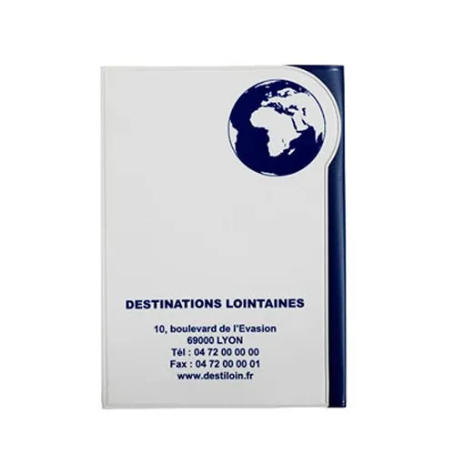 Couverture Passeport 3 Volets GLOBE - MIX Prestige & Budget