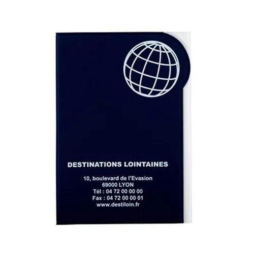 Couverture Passeport 3 Volets GLOBE - MIX Prestige & Budget
