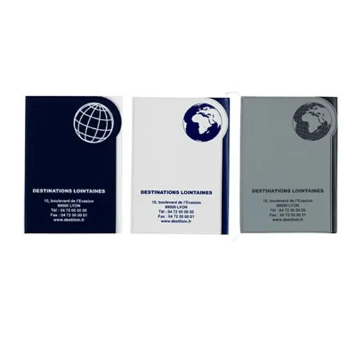 Couverture Passeport 3 Volets GLOBE - MIX Prestige & Budget