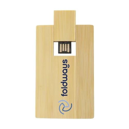 CreditCard Bamboo clé USB 16 GB
