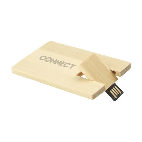 CreditCard Bamboo clé USB 32 GB