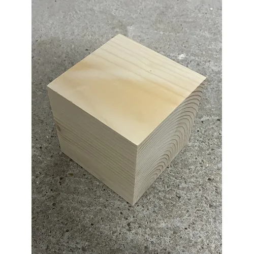 Cube en Epicéa Made in France 🇫🇷