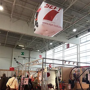 Fabrication de cube et formes spéciales gonflable.