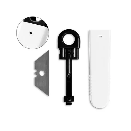 CUTTER PLASTIQUE A LAME AUTO-RETRACTABLE