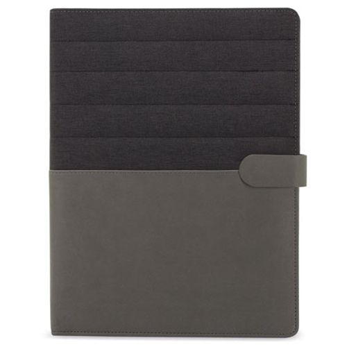 Porte-documents A4 écologique avec bloc-notes et accessoires intégrés