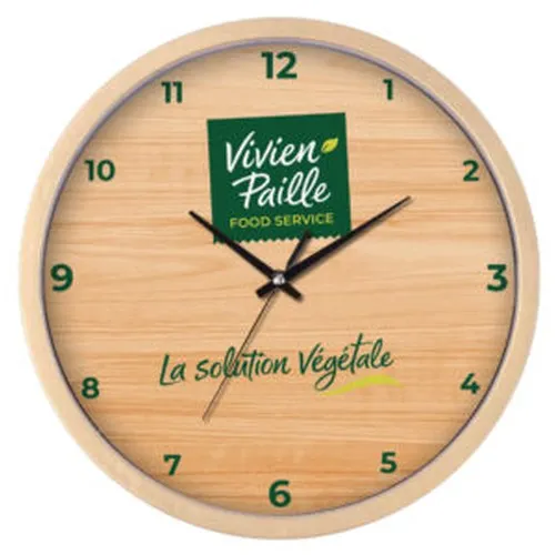 Pendules en bois naturel « BOULEAU »